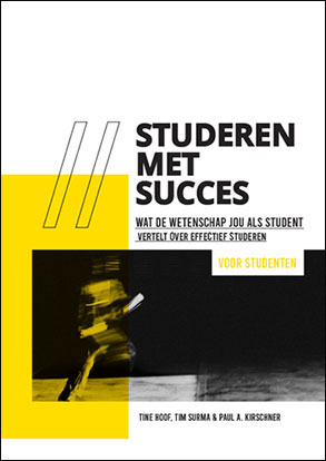 Boekomslag Studeren met succes voor studenten